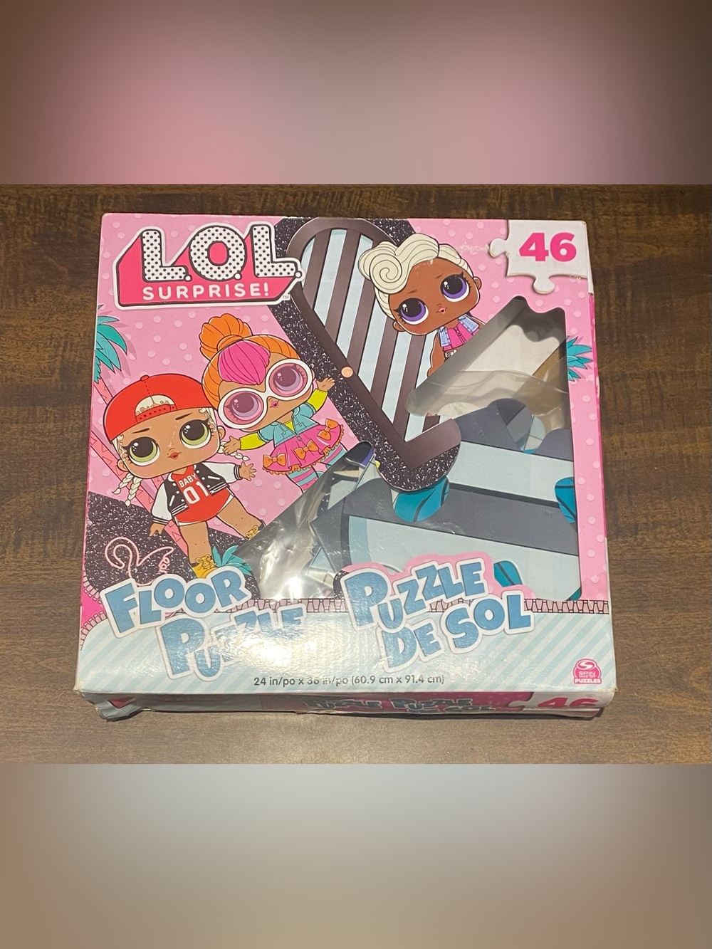 LOL Surpise 3 Foot Floor  puzzle